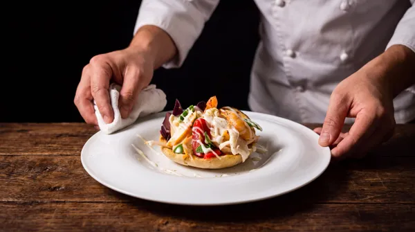 Creazione culinaria di Tenuta Bergamasco