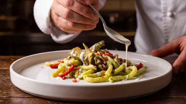 Creazione culinaria di Tenuta Bergamasco