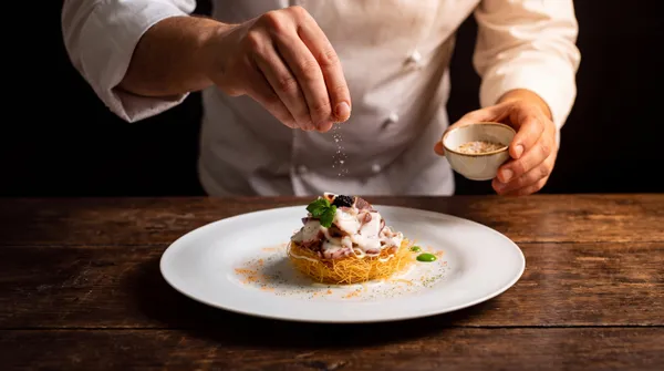 Creazione culinaria di Tenuta Bergamasco
