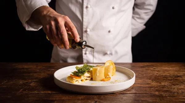 Creazione culinaria di Tenuta Bergamasco