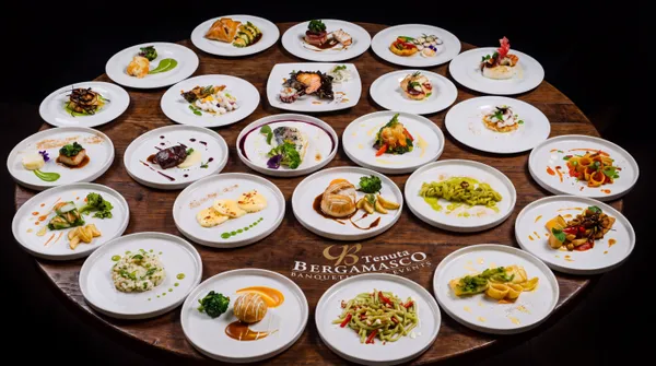 Creazione culinaria di Tenuta Bergamasco