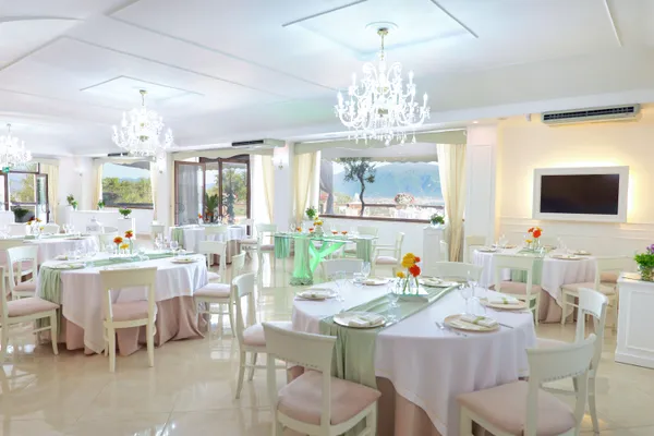 La sala interna di Tenuta Bergamasco